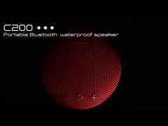 Μικρό Στρατό Πράσινο ασύρματο Bluetooth ομιλητής Φαρβικό υλικό 800mAh 10M εύρος