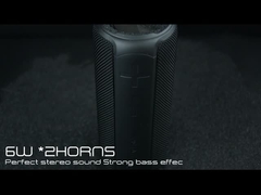 Πρωταθλήματα LED ασύρματος ηχείο 12W Αδιάβροχο IPX7 με λειτουργία TWS