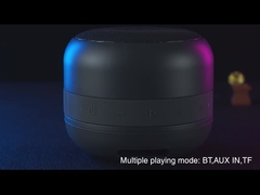 V5.0 Bluetooth ασύρματος αδιάβροχος ηχεία με 70Hz-20KHz συχνότητα απάντηση