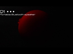 Μικρή Μίνι εξωτερική ηχεία, 3,7V 800mAh Bluetooth ηχεία με ψυγείο μπάσου