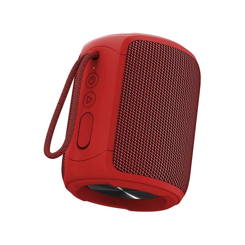 Κόκκινο Tws λειτουργία Bluetooth εξωτερικοί ηχεία Αδιάβροχο Ipx7 Aux Υποστήριξη για Πάρτιο