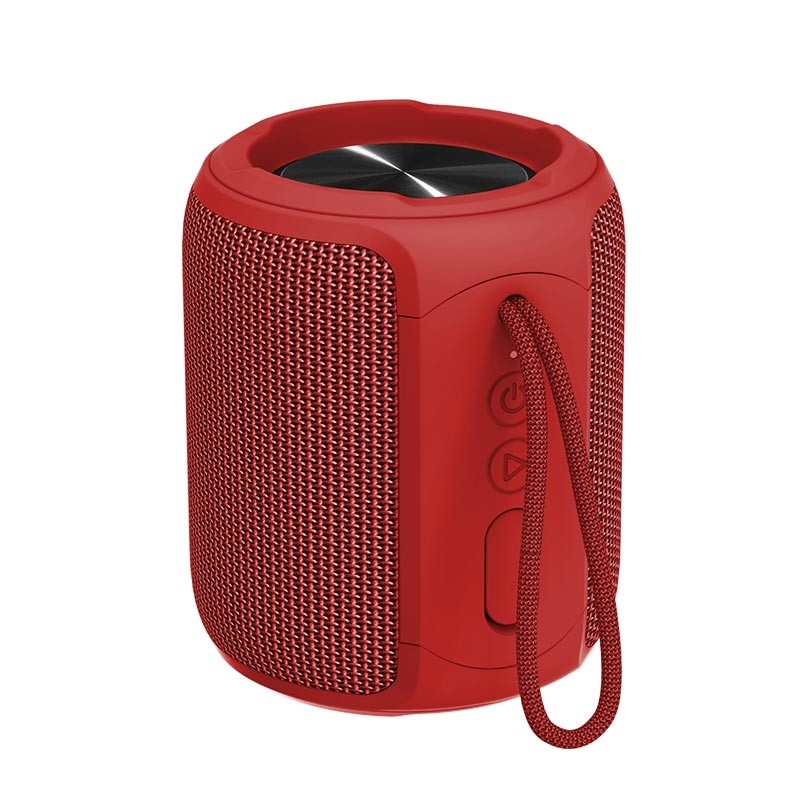 Κόκκινο Tws λειτουργία Bluetooth εξωτερικοί ηχεία Αδιάβροχο Ipx7 Aux Υποστήριξη για Πάρτιο
