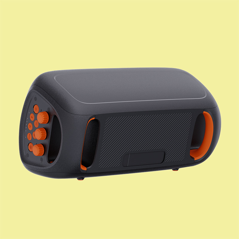 Αδιάβροχος εξωτερικός ηχείο 7.4V 4500mAh μπαταρία V5.3 Bluetooth 4.55 KGS βάρος