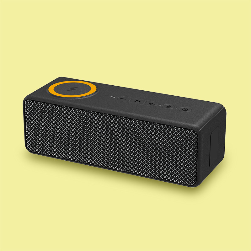 10μ μήκος ασύρματη φόρτιση Bluetooth ομιλητής 10-15W ασύρματη φόρτιση ομιλητής 4-12H Playtime